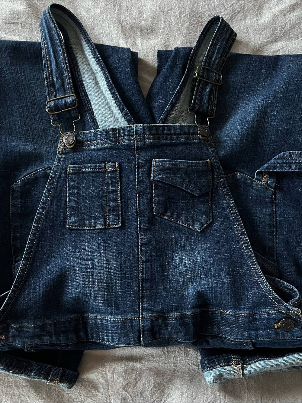 Pendleton Woolen Mills Dark Blue Denim Overalls